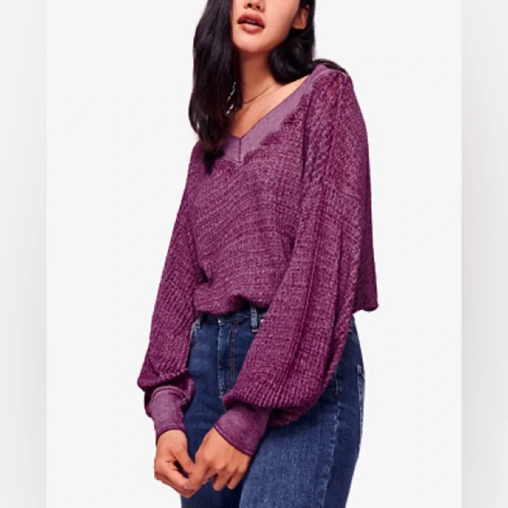 Free People We The Free Thermal‎ Long Sleeve shirt